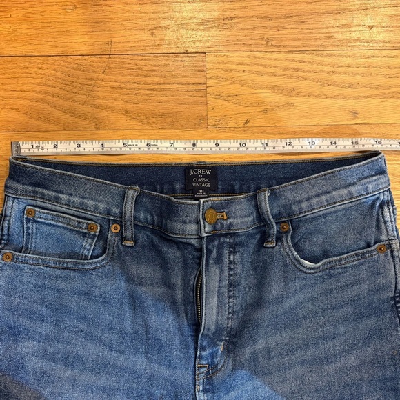 J. Crew Factory Women's 
Blue Straight Leg Jeans Size 30 - Picture 9 of 11